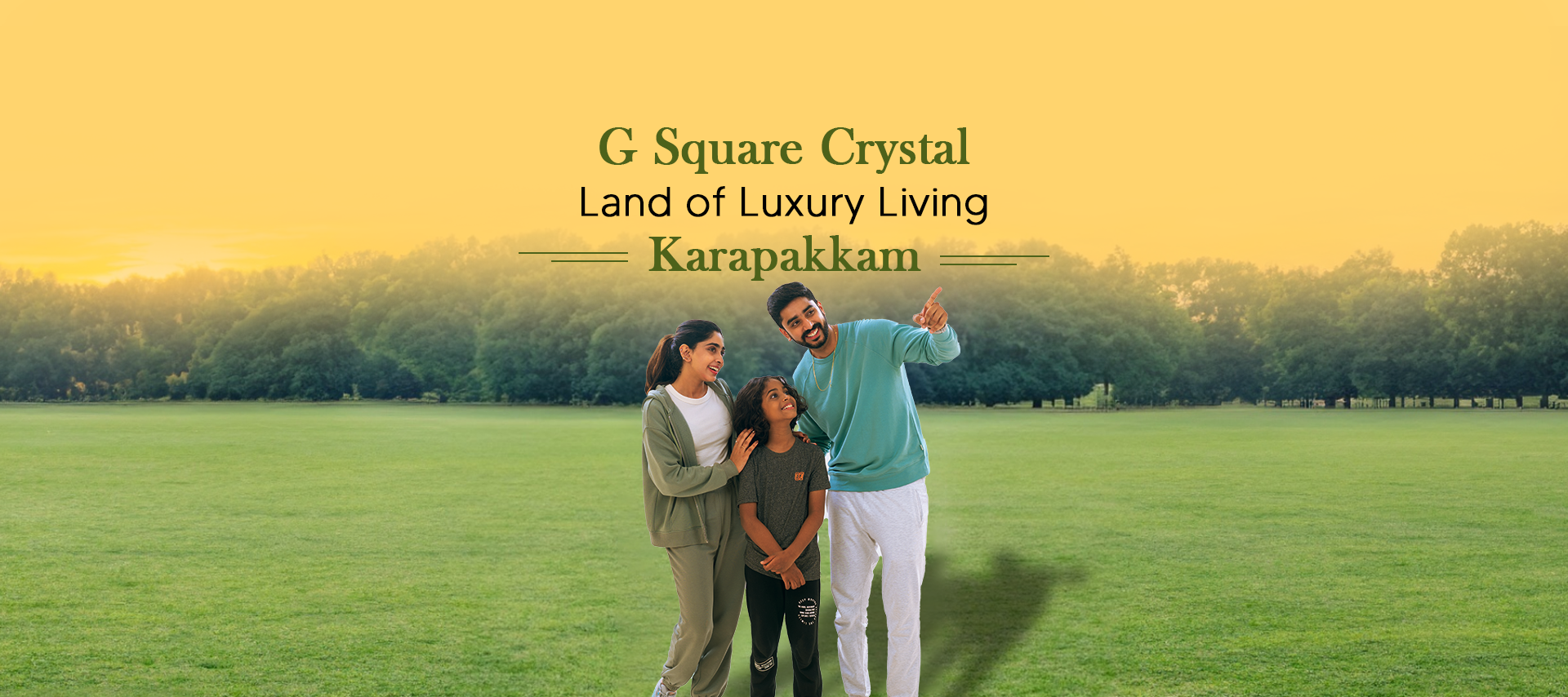 G Square Crystal Plots for Sale in Karapakkam