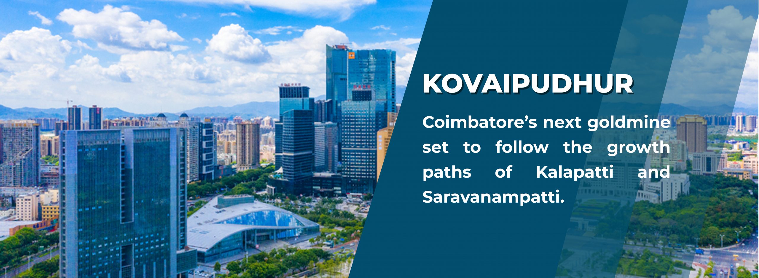 Kovaipudur: Coimbatore’s Next Goldmine Set to Follow the Growth Paths of Kalapatti and Saravanampatti.